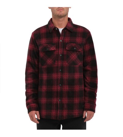 Volcom Bowered Fleece - Wine